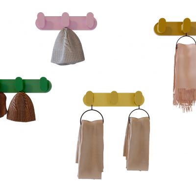 现代简约玄关衣服挂钩