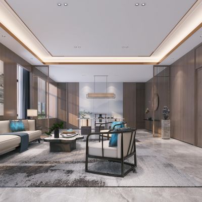 新中式经理办公室