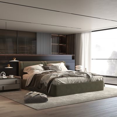 现代简约家居卧室