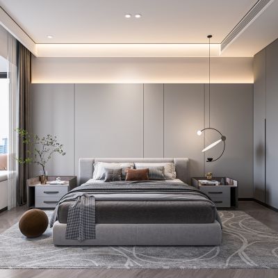 现代卧室