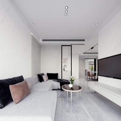 现代小户型客厅