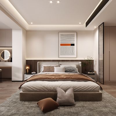 现代卧室