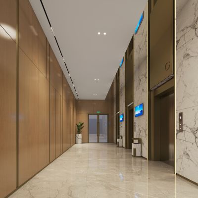 现代电梯厅