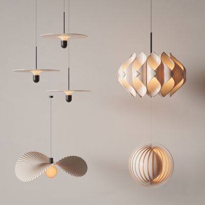 奶油风吊灯 餐厅灯