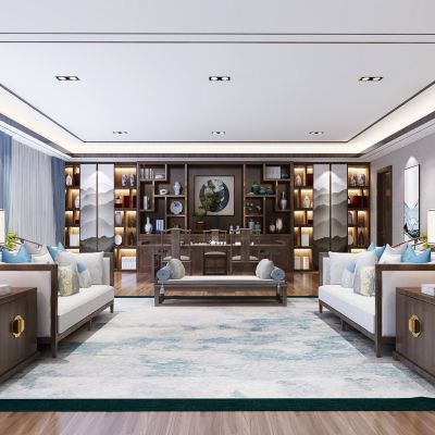 中式经理办公室