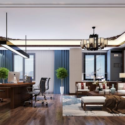 中式经理办公室