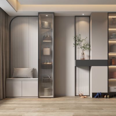 现代 鞋柜 玄关柜