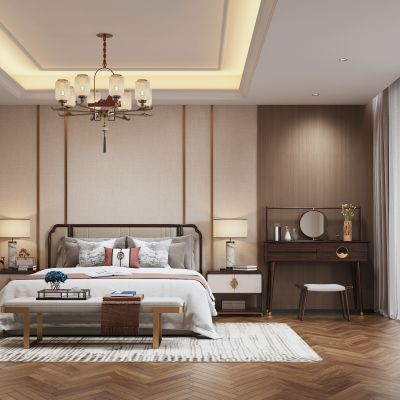 新中式家居卧室