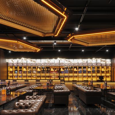 工业风酒吧静吧