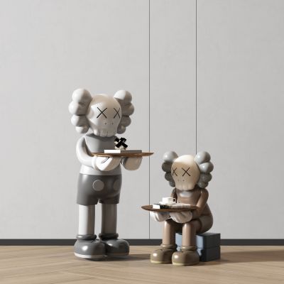 现代雕塑模型摆件