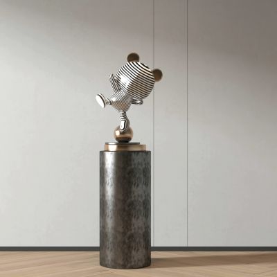 现代雕塑模型摆件