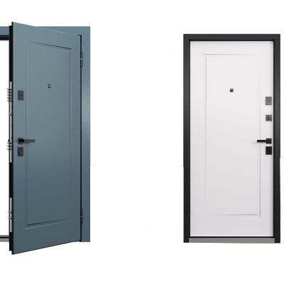 现代简约玄关入户大门