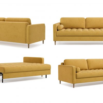 北欧简约客厅沙发