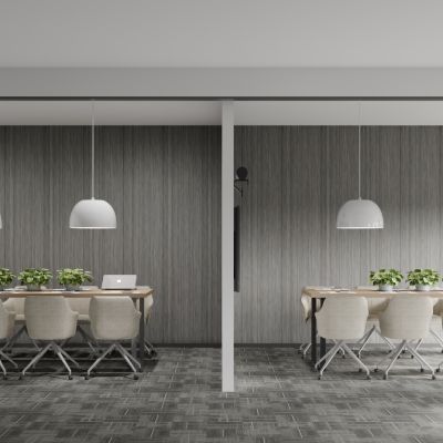 现代办公会议室