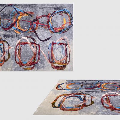  现代简约抽象地毯