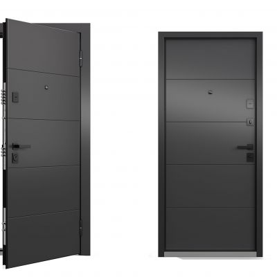 现代简约房间入户门