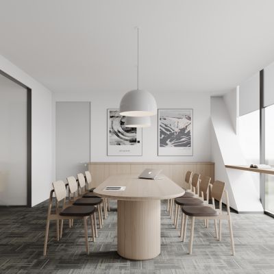 现代办公会议室