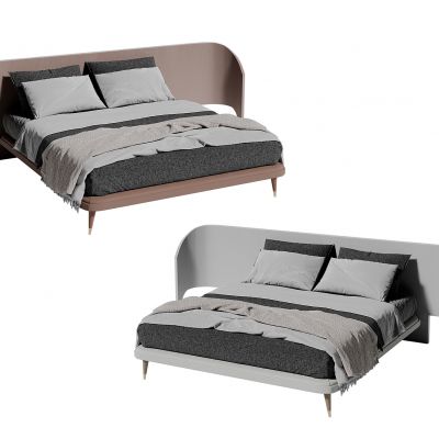 新中式简约卧室床