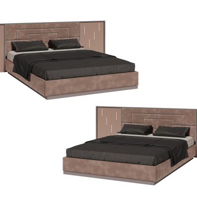 新中式简约卧室床