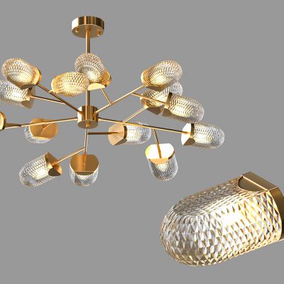 现代简约轻奢吊灯