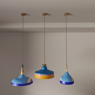 吊灯组合 单头吊灯 现代简约 餐厅吊灯 个性灯具 吧台吊灯