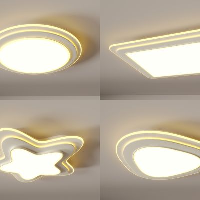 现代简约  大气高档  客厅灯   卧室灯   吸顶灯 方形圆形灯具组