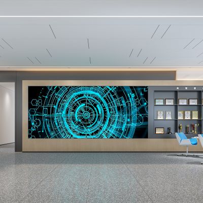 现代办公接待大厅