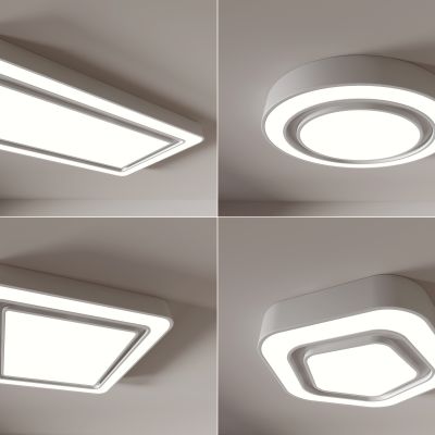 现代吸顶灯  极简吸顶灯 简约  卧室客厅过道吸顶灯 圆形 方形吸顶灯