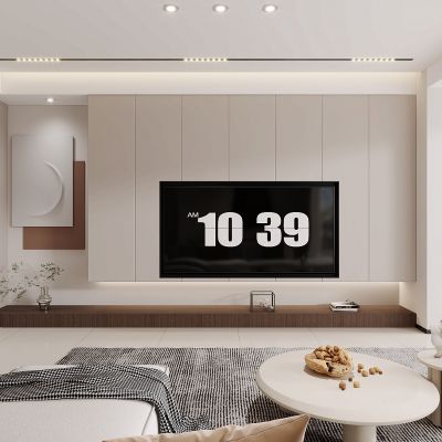 现代客厅，客厅，背景墙