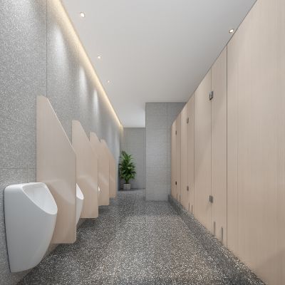 现代公共卫生间