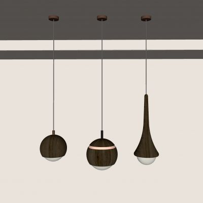 客厅灯 餐厅灯 卧室灯组合 简约时尚 轻奢几何灯