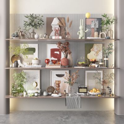 现代装饰摆件组合