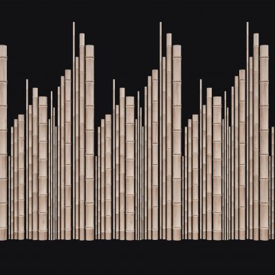 墙饰饰品 中式 侘寂 竹扁 竹子 隔断
