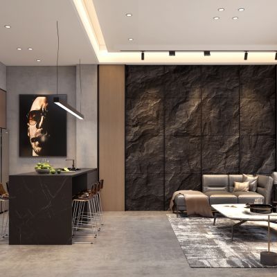 茶水间水吧区接待室