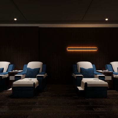 现代spa包间，spa包间，按摩