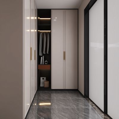 现代衣帽间，衣帽间