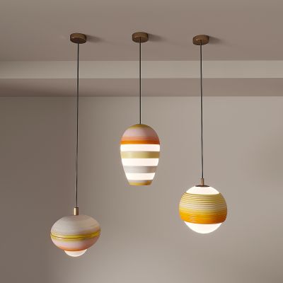 吊灯组合 单头吊灯 现代简约 餐厅吊灯 个性灯具 吧台吊灯