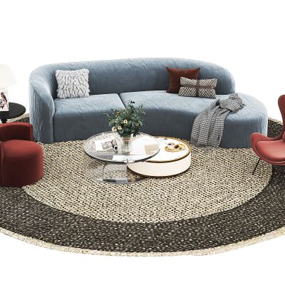 法式沙发茶几组合