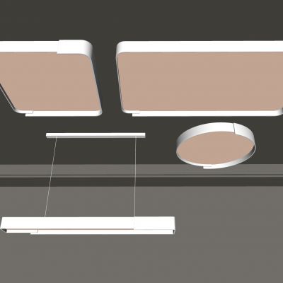 现代吸顶灯 圆形吸顶灯 方形吸顶灯 卧室 客厅 餐厅 儿童房 简约吸顶灯