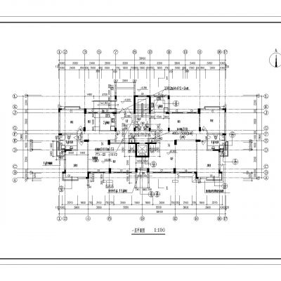小高层住宅楼建筑施工图