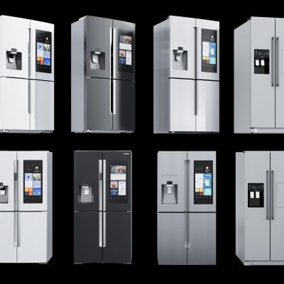 冰箱冰柜 现代冰箱 单开门冰箱 双开门冰箱