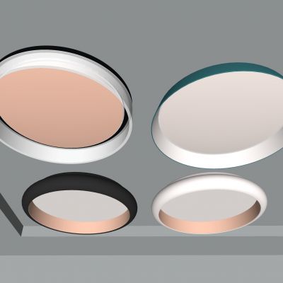 现代简约  高端大气  客厅灯 卧室灯 吸顶灯 圆形灯具组