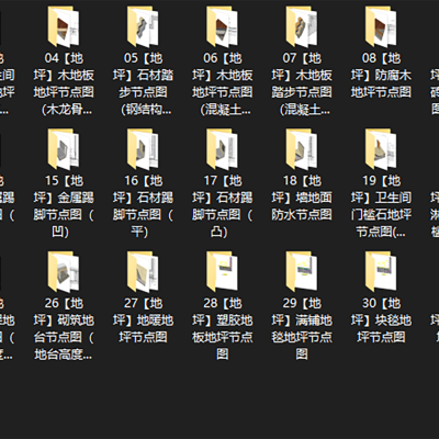 地坪节点施工工艺合集