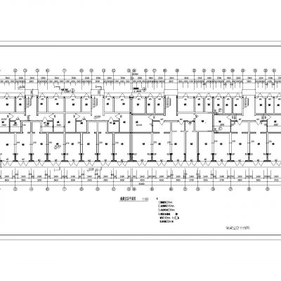 宿舍楼建筑施工图