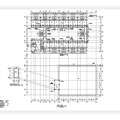 多层宿舍楼建筑施工图