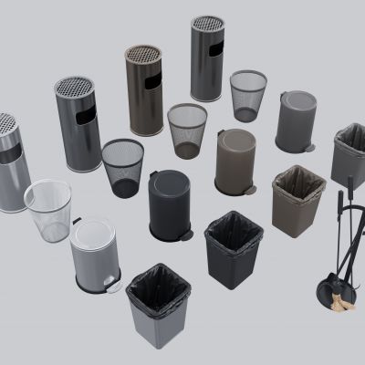 现代垃圾桶 户外垃圾桶 室内垃圾桶 办公垃圾桶