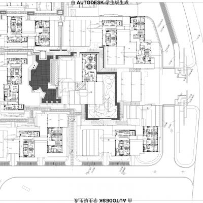 大型酒店总平面