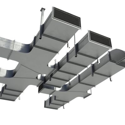 现代通风管道 通风口