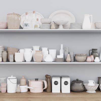 现代厨房用品 厨房用品组合 厨房摆件 厨房器具