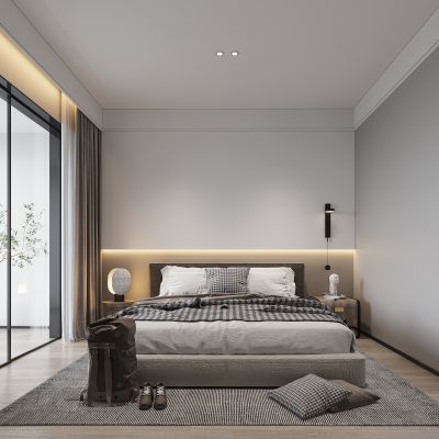 现代卧室